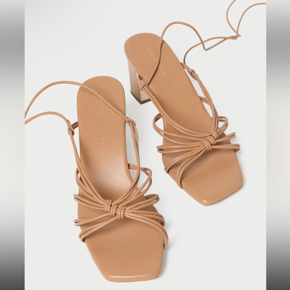 Ryder Dune Leather Heeled Sandal